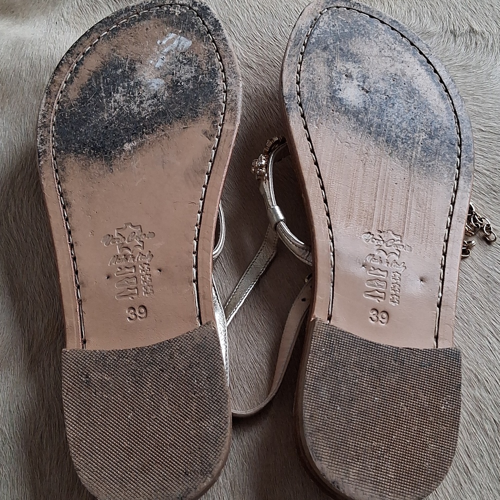 Handmade Caprese Capri Sandals Made In Italy - Picture 9 of 14